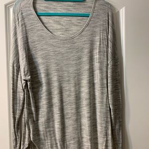Super soft grey long sleeve shirt